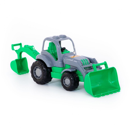 Traktor-koparka " osiłek"  wader polesie 44785