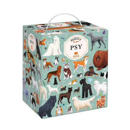 CzuCzu Puzzlove Psy puzzle rodzinne 1000el. 493228