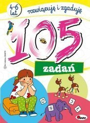 Książeczka 105 zadań 4-6 lat