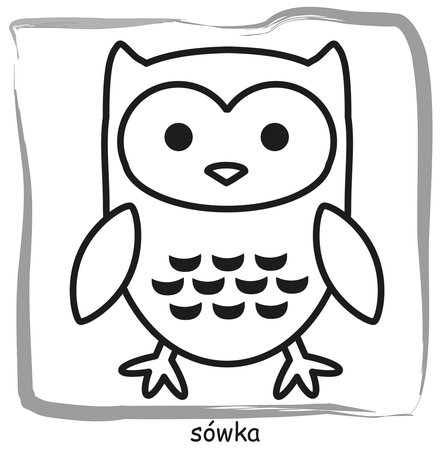 Kolorowanka koloruję kredkami las 362420