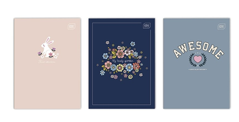 Zeszyt A4 32 krata M 70g UV Girls 348418