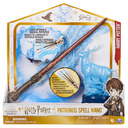 Wizarding World Różdżka Harrego z figurką Patronus 419038