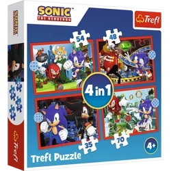 Puzzle Trefl 4w1 Przygody Sonica 346251