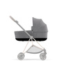 Cybex Mios 3.0 Lux Carry Cot Plus Manhattan Grey Plus NEW 2022
