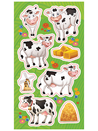 Naklejki Krówki 150877