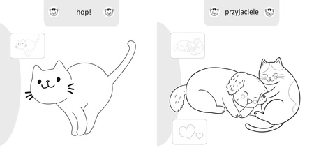 Książeczka Malowanie doklejanie Kotki 071320