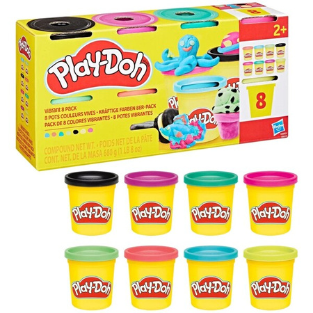 PLAY-DOH G0692/G0513 Ciastolina 8 tub Eksplozja koloru 287809