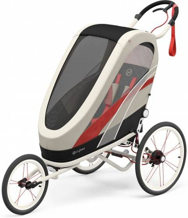 Cybex Zeno Wózek sportowy Light beige rama + Sand light beige Tapicerka siedziska