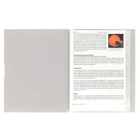 Strigo Album ofertowy A4 30 koszulek jasnoszary 854911