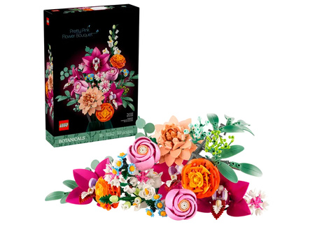 Lego 10342 Piękny bukiet różowych kwiatów