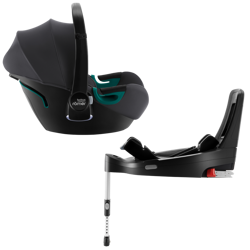 Britax Romer Baby Safe iSense i-Size Fotelik Samochodowy 0-13kg + Baza Flex iSENSE Midnight Grey
