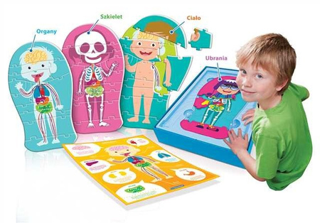Clementoni ciało ludzkie wersja dla najmłodszych 609314