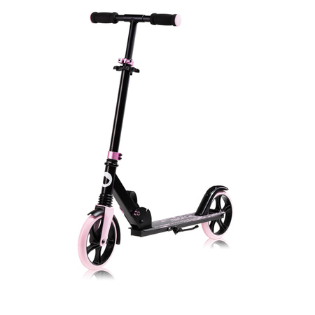 Lionelo Hulajnoga Luca Black Carbon Pink 707626