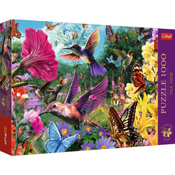 Puzzle Trefl 1000 Premium Plus Tea Time Ogród dla ptaków 108064