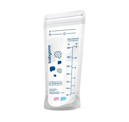 Babyono woreczki do pokarmu ze wskaźnikiem temp. Natural nursing 407042