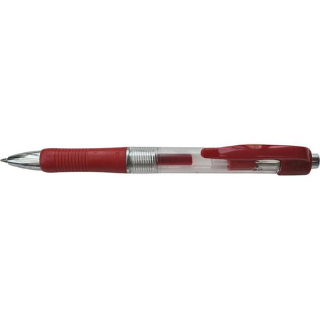 Długopis Żelowy Pstrykany Czerwony Gp1102 615010