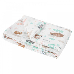 Bambusowa kołderka niemowlaka Animals 65x75cm 416510