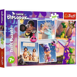 Puzzle Trefl 200 Przygody Smoka Diplodoka 133226