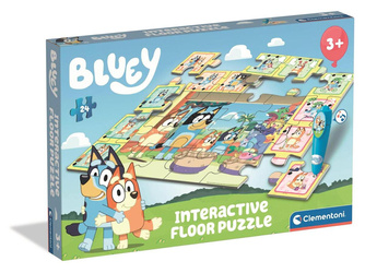 Clementoni Interaktywne puzzle Dywan Bluey 166893