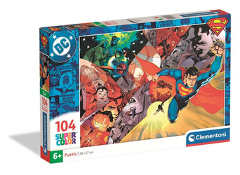 Clementoni Puzzle 104 Super Kolor Superman 250745