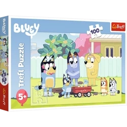 Puzzle Trefl 100 Wesoły świat Bluey 164718