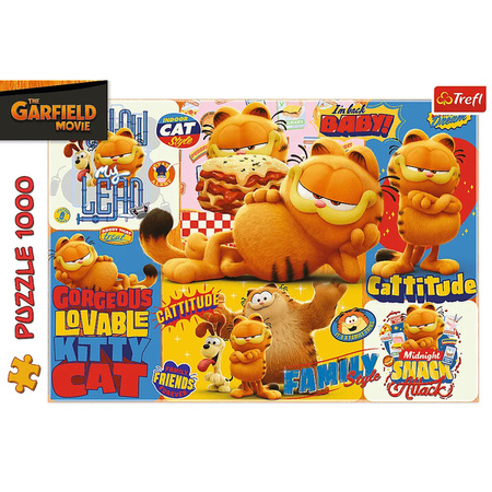 Puzzle Trefl 1000 Przygody Gaerfielda 109351