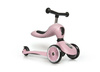SCOOTANDRIDE Highwaykick 1 2w1 Jeździk i hulajnoga 1-5 lat Rose  962704