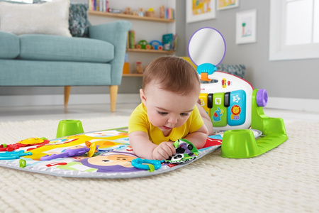Fisher price mata z pianinkiem fwt13 muzyczne zwierzęta