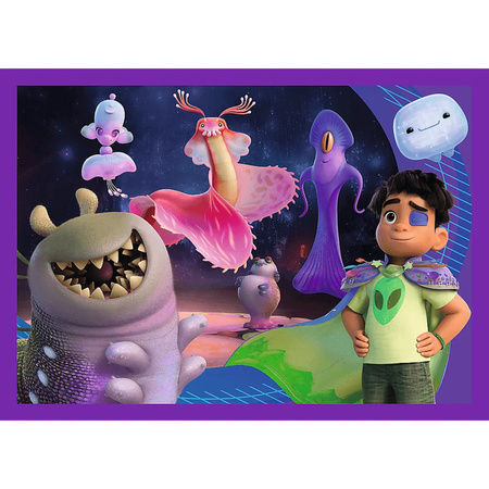 Puzzle Trefl 4w1 Pozaziemskie misje Elio 346657