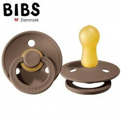 Bibs smoczek hevea dark oak m