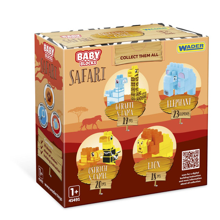 Baby blocks safari klocki 41491 wader