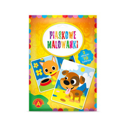 Piaskowe malowanki Piesek,kotek 018806