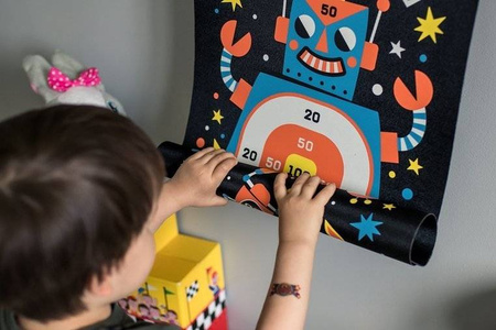 Magnetyczna gra w rzutki roboty janod 320737