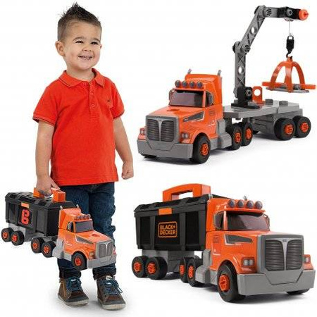 Smoby black&decker ciężarówka 601753