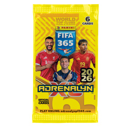 Panini Fifa 365 Adrenalyn XL 2026 saszetka 029178