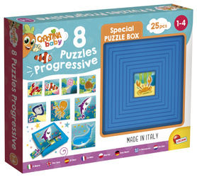Lisciani Carotina Baby Puzzle Progressywne 095490