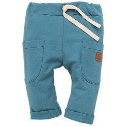 Spodnie happy llama 92 turkus pinokio