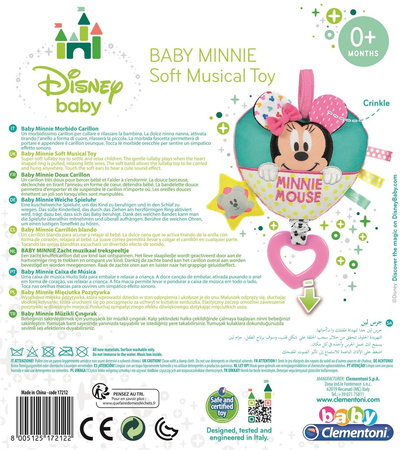 Clementoni miękka pozytywka minnie 172122