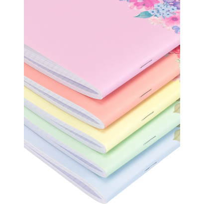 Zeszyt Oxford A5 32k krata Flowers 428268