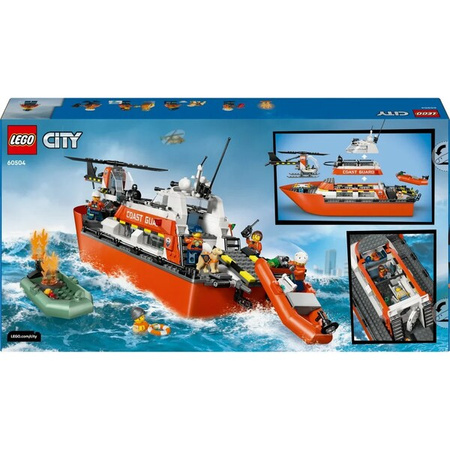 LEGO 60504 CITY Łódź ratunkowa i helikopter 056943