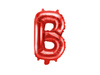 Balon foliowy litera B czerwony 35cm 169227