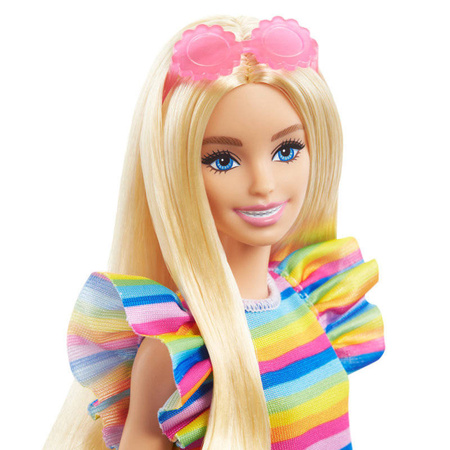 Barbie HJR96 Fashionistas Sukienka w paski 094325