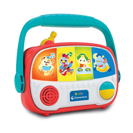 Clementoni Baby Mówiące radio 175253