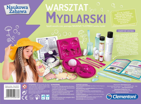 Clementoni warsztat mydlarski 506736