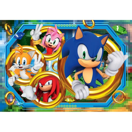 Clementoni Puzzle 180 Super Kolor Sonic 297962
