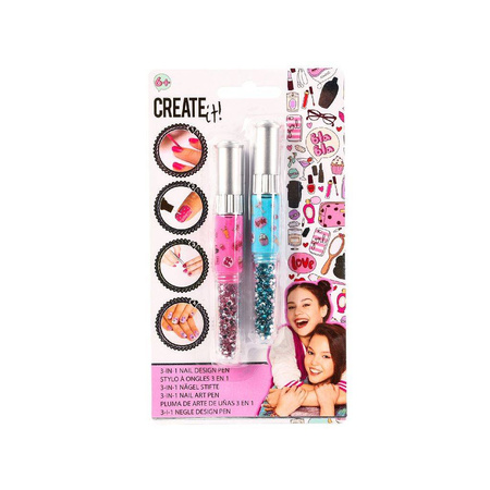 Create it ! Lakier do paznokci + ozdoby 3w1 841005