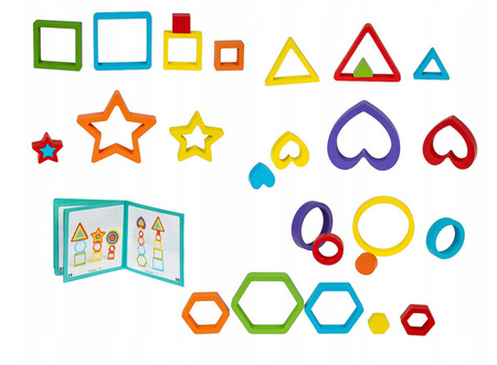 UKŁADANKA DREWNIANA KSZTAŁTY 849863