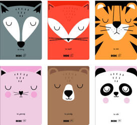 Zeszyt A5 32 krata 90g BB Friends 348227