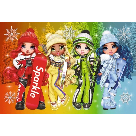 Puzzle trefl 60 Radosne lalki MGA Rainbow High 173802