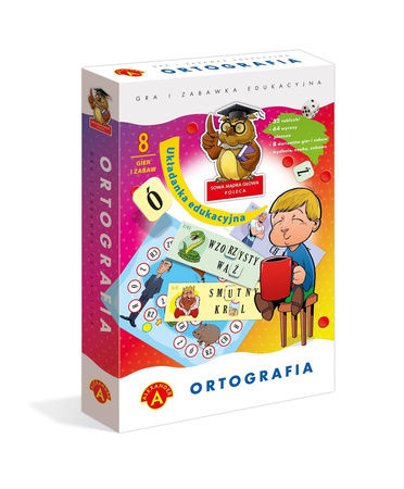 Ortografia-układanka edukacyjna 013221